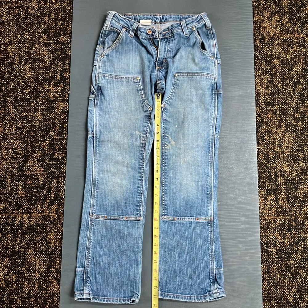Carhartt carpenter jeans, used, slight stretch, no holes Women sizing, size 2x30